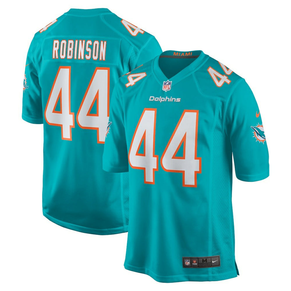 Chop Robinson Miami Dolphins Player Game Jersey - Aqua Jerseys