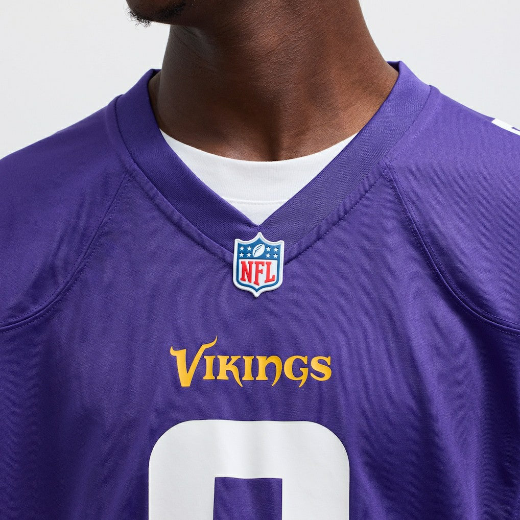 J.J. McCarthy Minnesota Vikings Player Game Jersey - Purple Jerseys