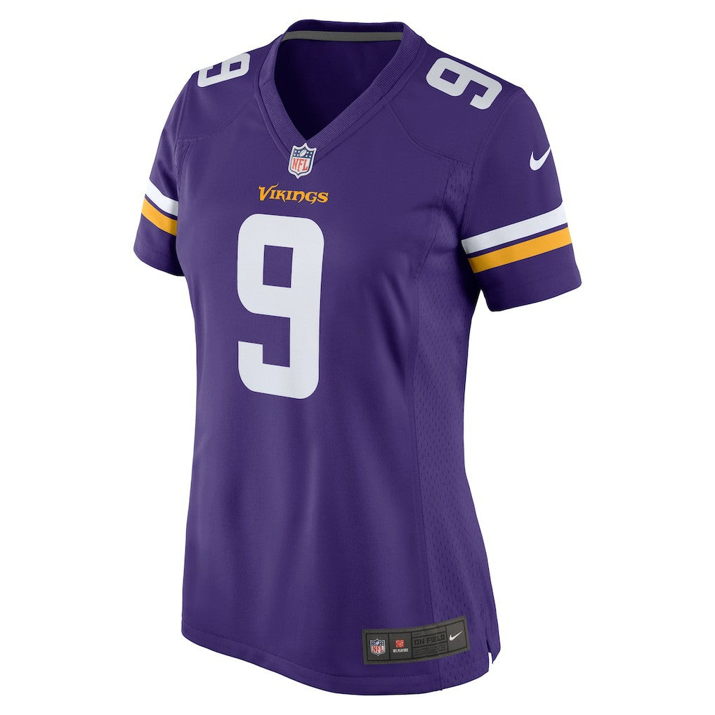 J.J. McCarthy Minnesota Vikings Women's Player Game Jersey - Purple Jerseys