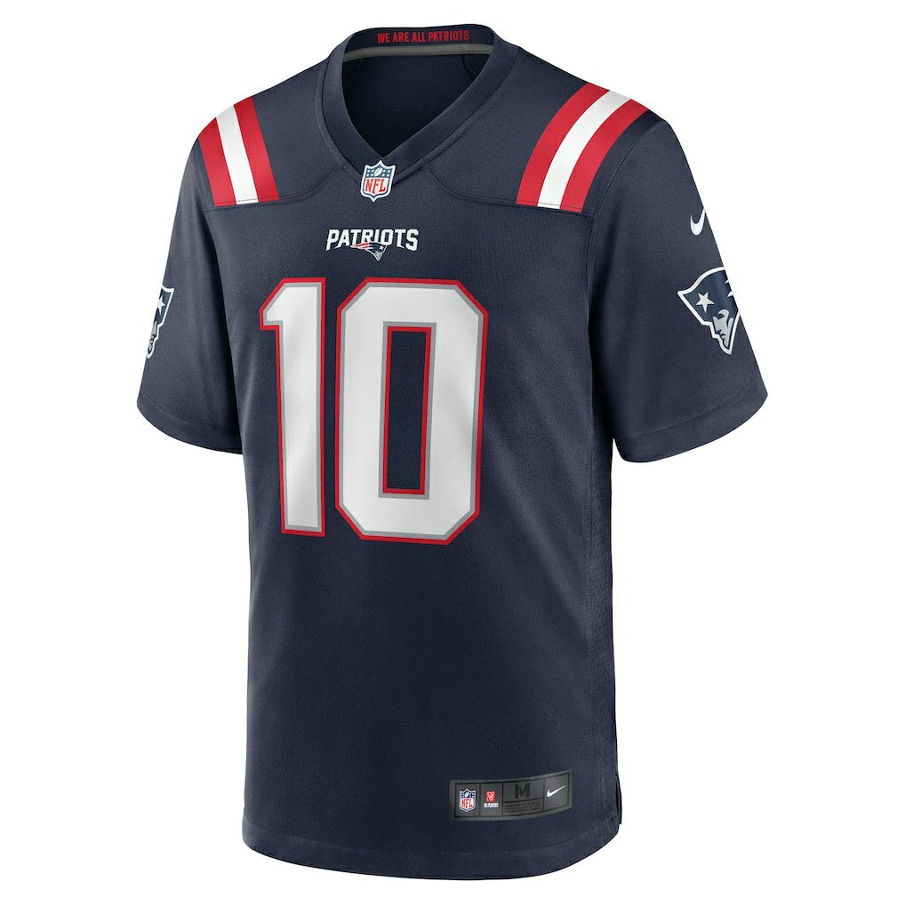 Drake Maye New England Patriots Player Game Jersey - Navy Jerseys