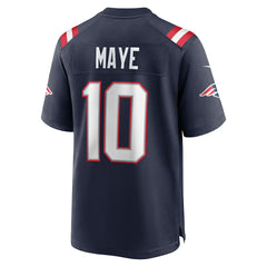 Drake Maye New England Patriots Player Game Jersey - Navy Jerseys