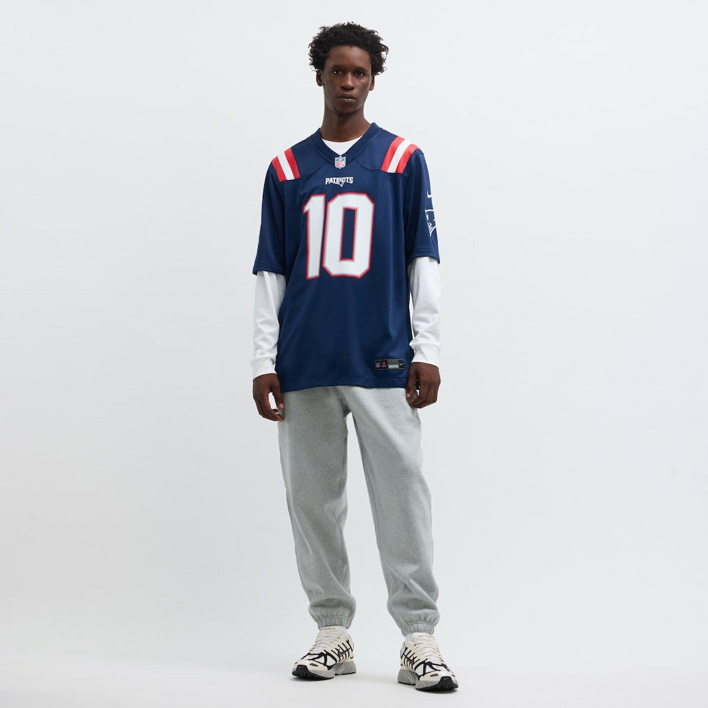 Drake Maye New England Patriots Player Game Jersey - Navy Jerseys
