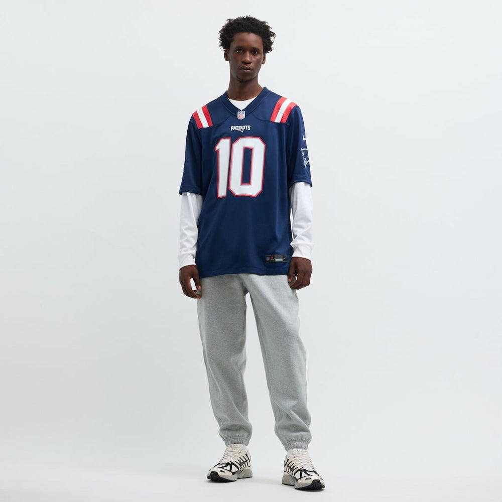 Drake Maye New England Patriots Player Game Jersey - Navy Jerseys