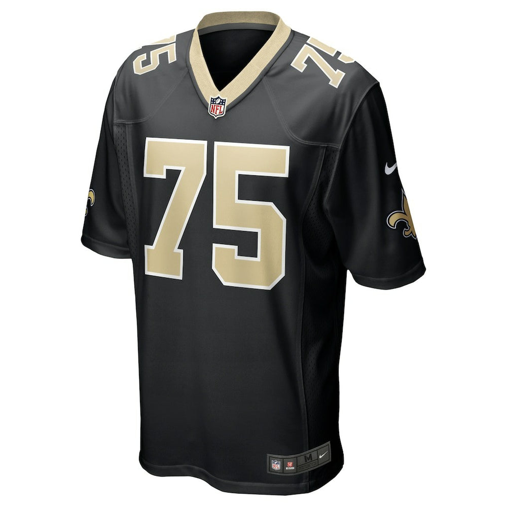 Taliese Fuaga New Orleans Saints Player Game Jersey - Black Jerseys