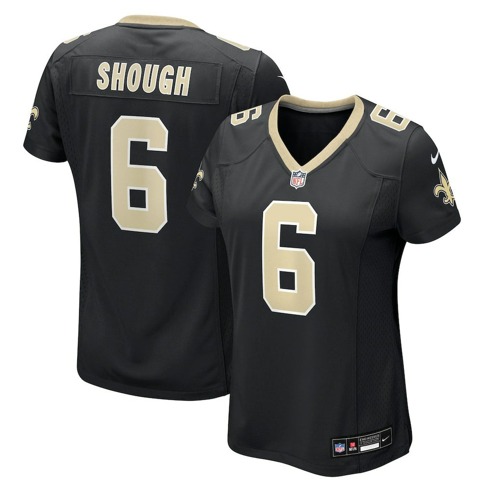 Tyler Shough New Orleans Saints Women's Game Jersey - Black Jerseys