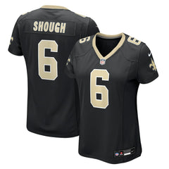Tyler Shough New Orleans Saints Women's Game Jersey - Black Jerseys