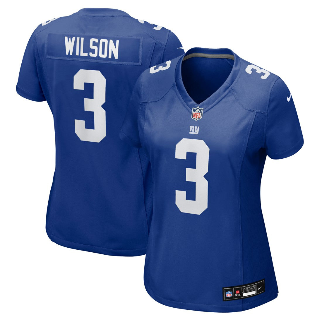 Russell Wilson New York Giants Women's Game Jersey - Royal Jerseys