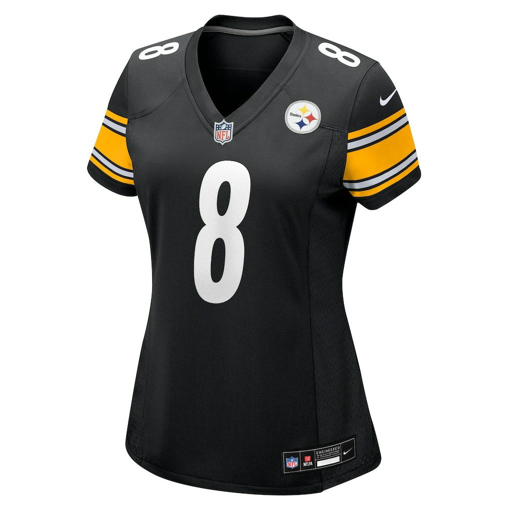 Aaron Rodgers Pittsburgh Steelers Women's Game Jersey - Black Jerseys