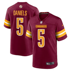 Jayden Daniels Washington Commanders Player Game Jersey - Burgundy Jerseys