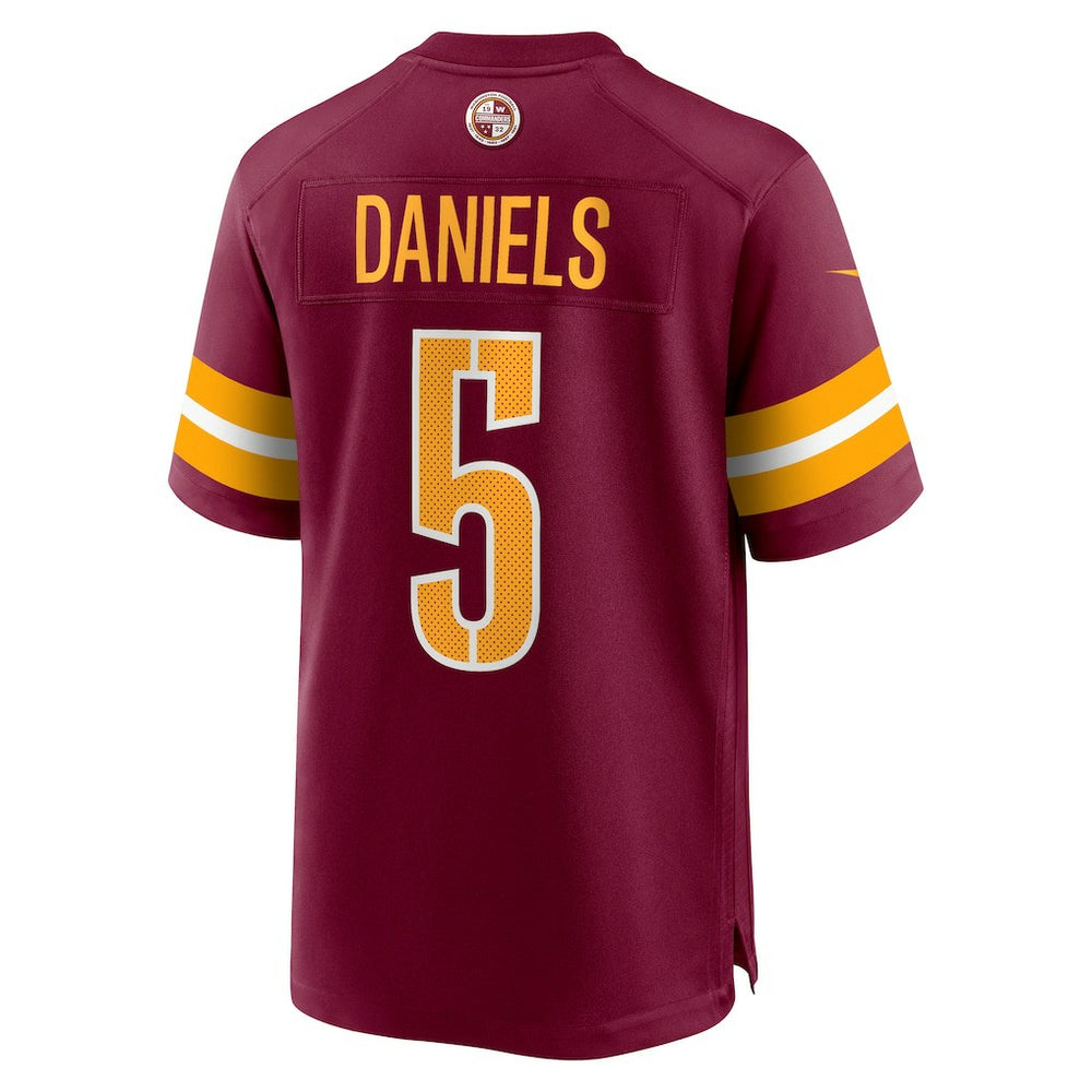 Jayden Daniels Washington Commanders Player Game Jersey - Burgundy Jerseys
