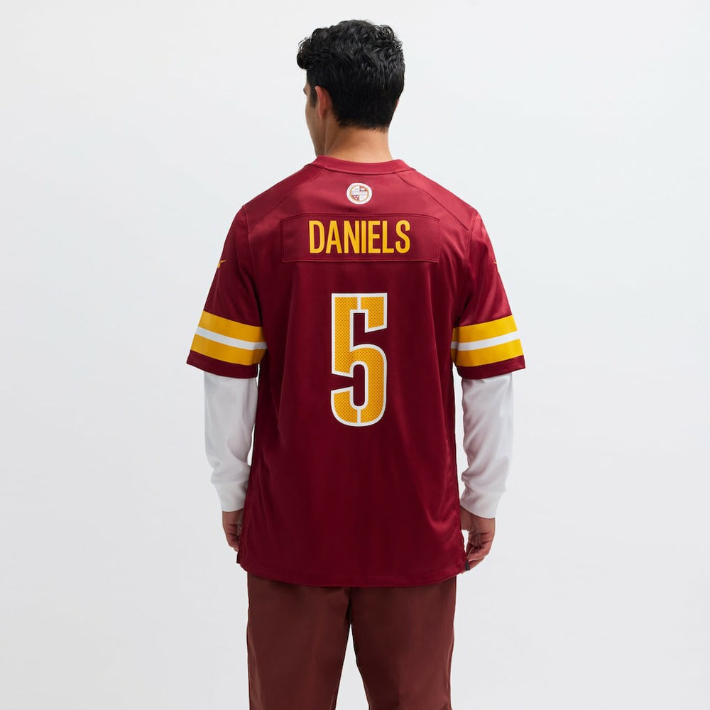 Jayden Daniels Washington Commanders Player Game Jersey - Burgundy Jerseys