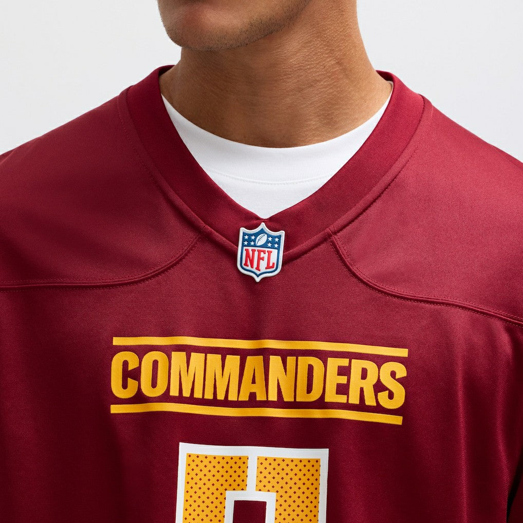 Jayden Daniels Washington Commanders Player Game Jersey - Burgundy Jerseys