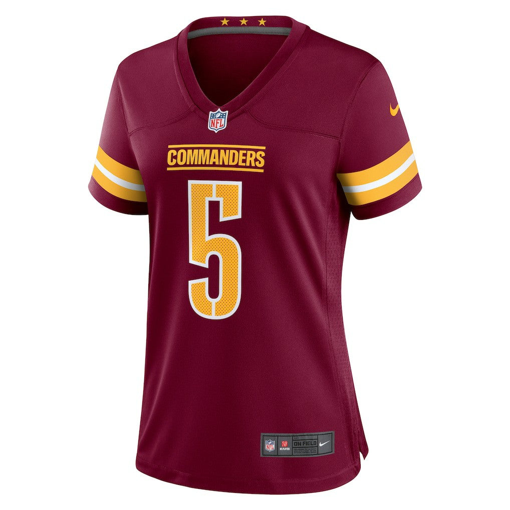 Jayden Daniels Washington Commanders Women's Player Game Jersey - Burgundy Jerseys