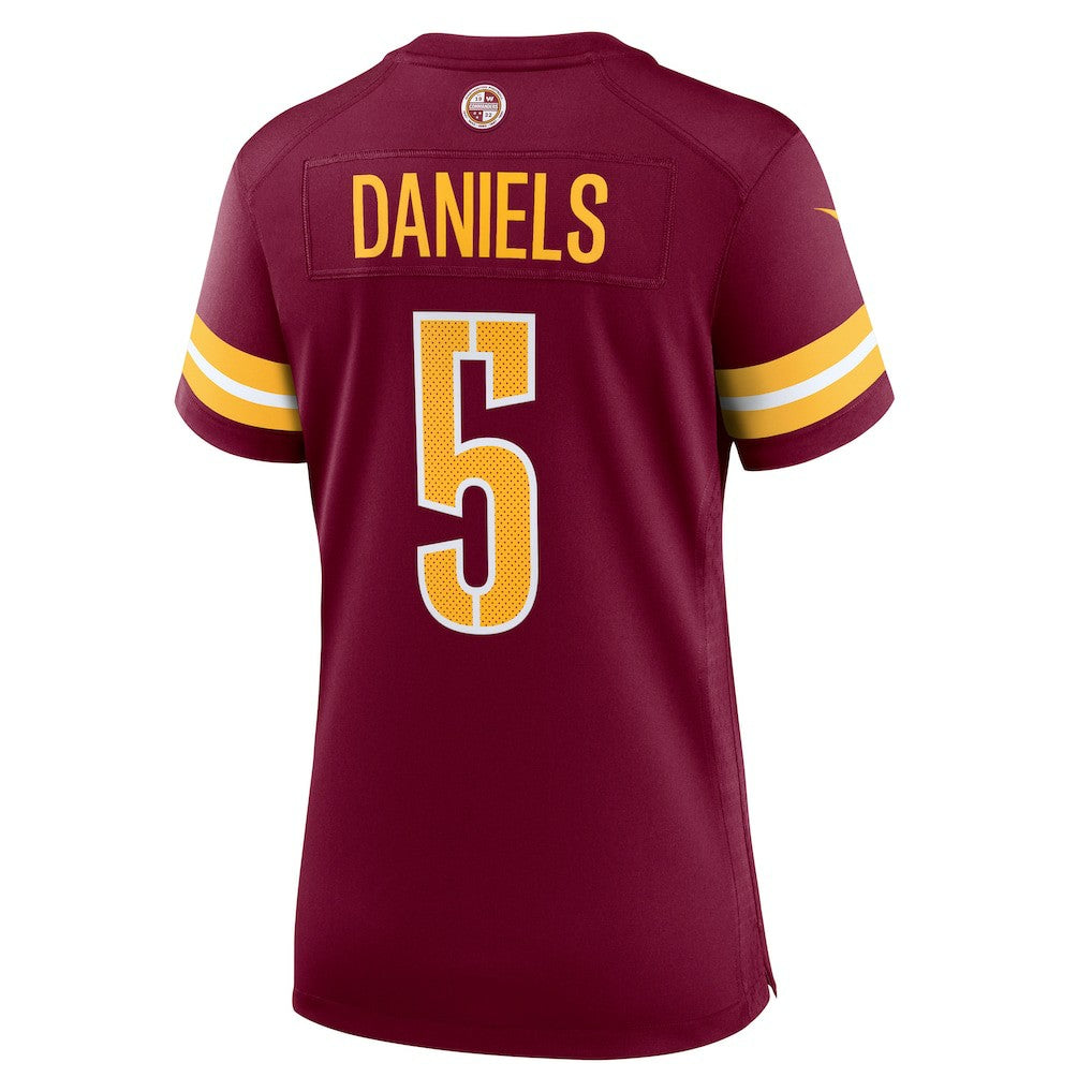 Jayden Daniels Washington Commanders Women's Player Game Jersey - Burgundy Jerseys