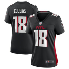 Kirk Cousins Atlanta Falcons Women's Game Player Jersey - Black Jerseys