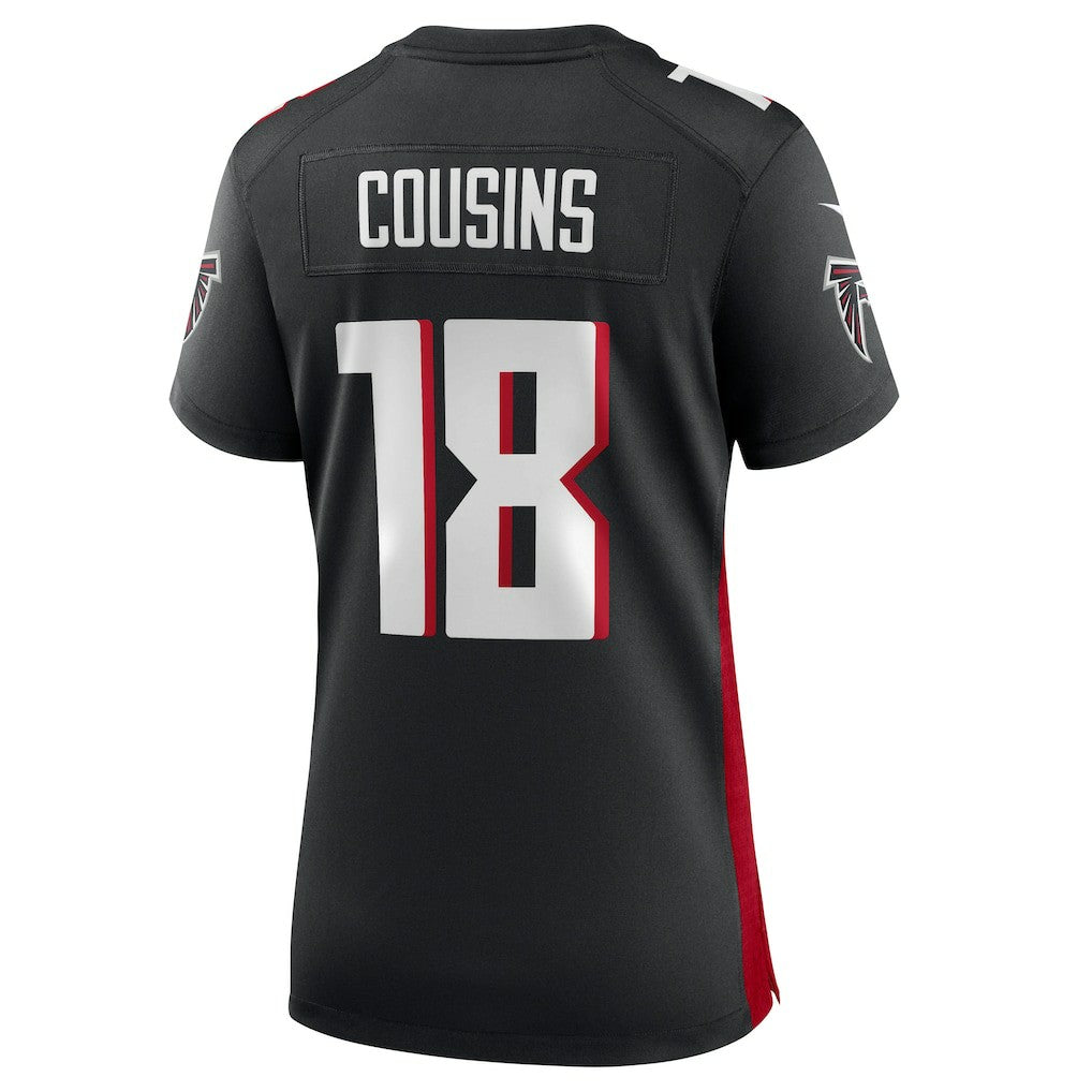 Kirk Cousins Atlanta Falcons Women's Game Player Jersey - Black Jerseys