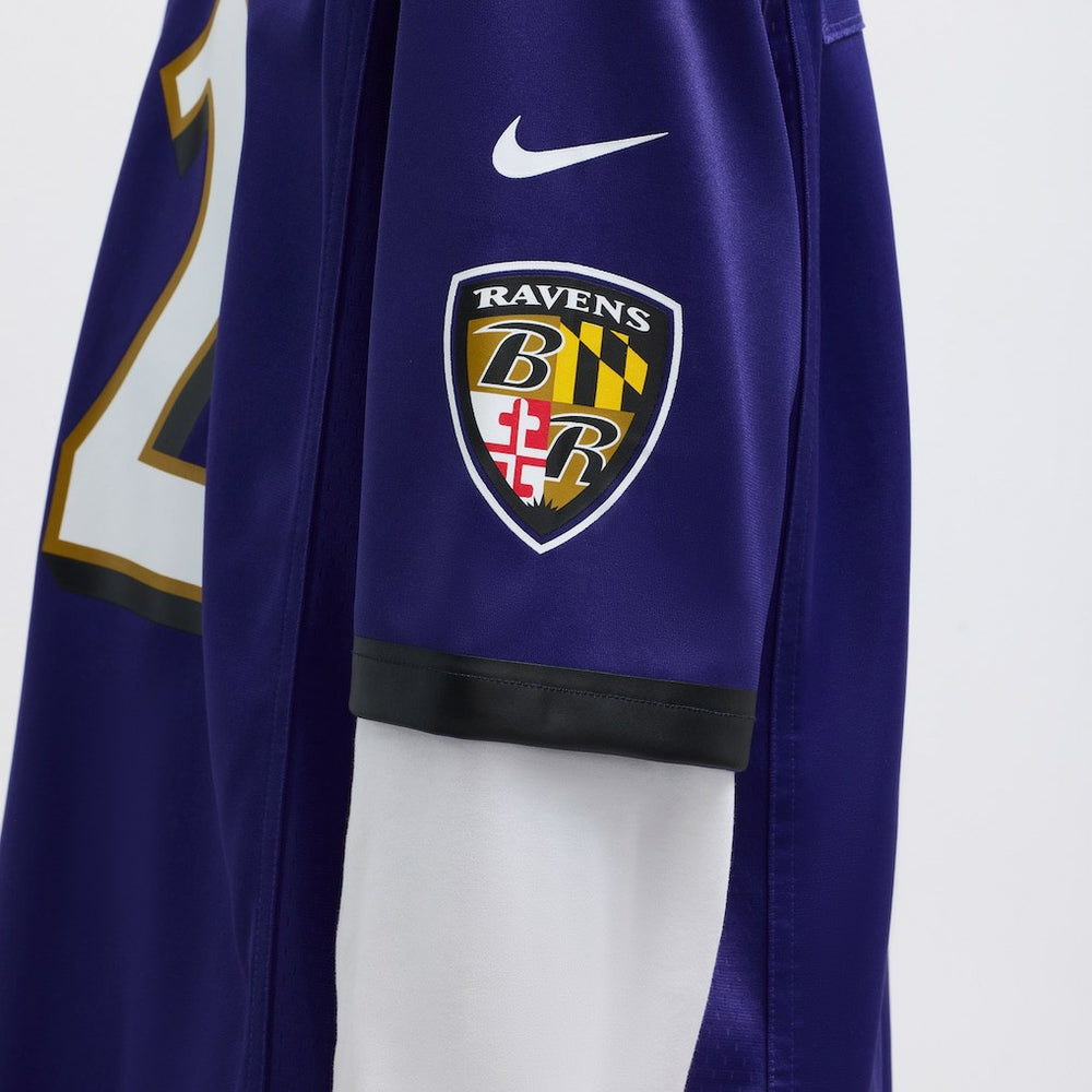 Derrick Henry Baltimore Ravens Game Player Jersey - Purple Jerseys