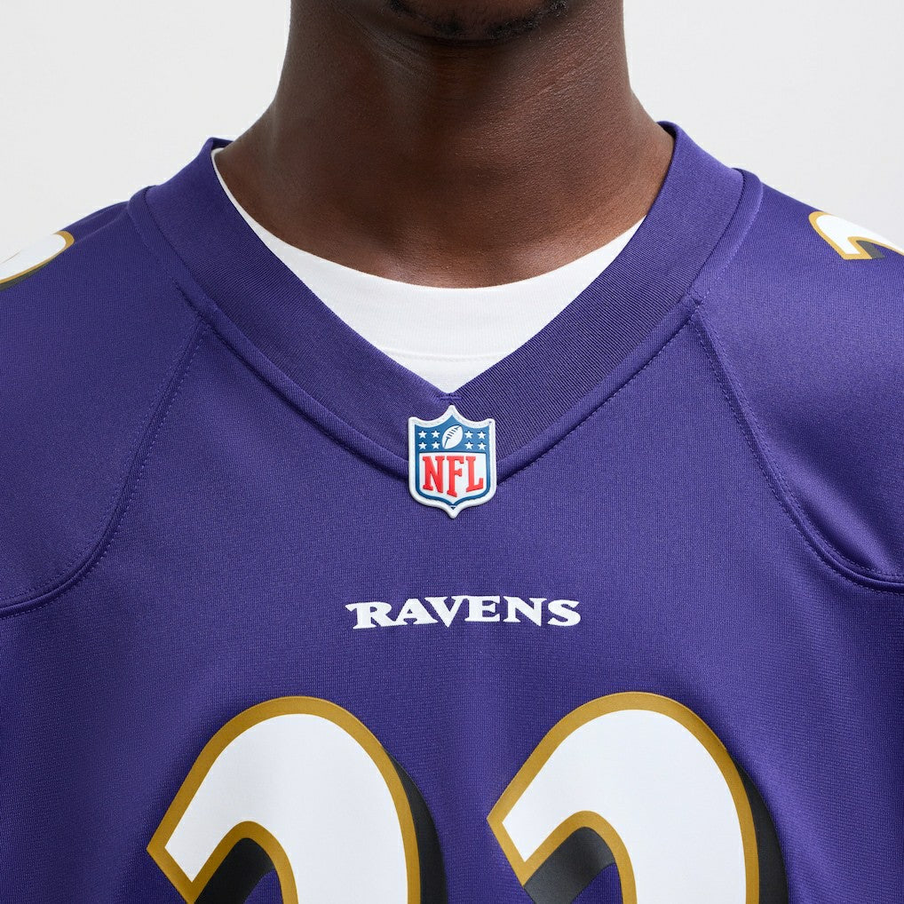 Derrick Henry Baltimore Ravens Game Player Jersey - Purple Jerseys