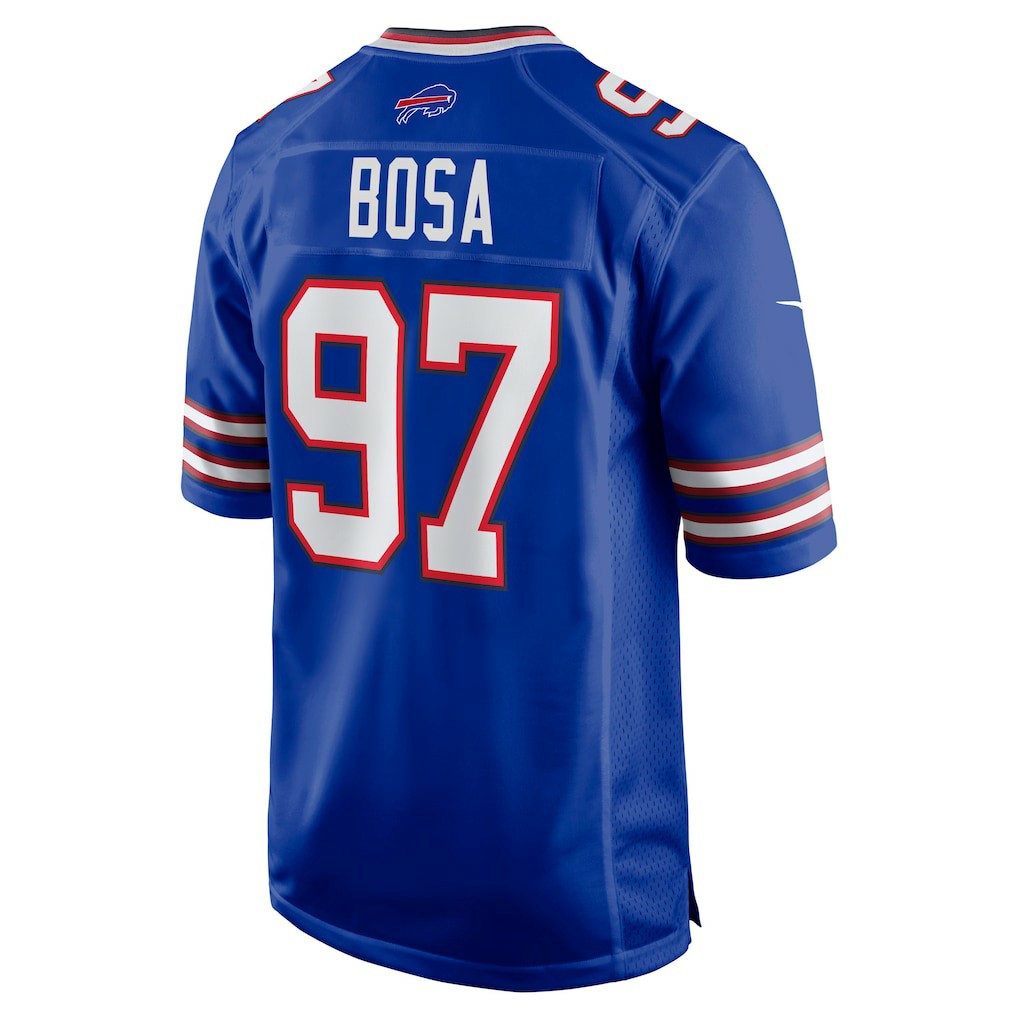Joey Bosa Buffalo Bills Game Player Jersey - Royal Jerseys