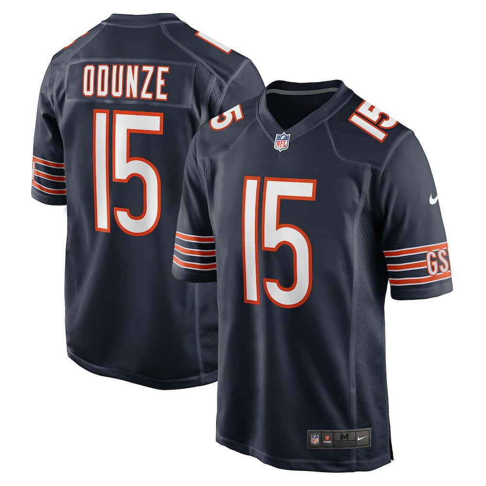 Rome Odunze Chicago Bears Player Game Jersey - Navy Jerseys