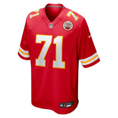 Josh Simmons Kansas City Chiefs 2025 NFL Draft First Round Pick Game Jersey - Red Jerseys