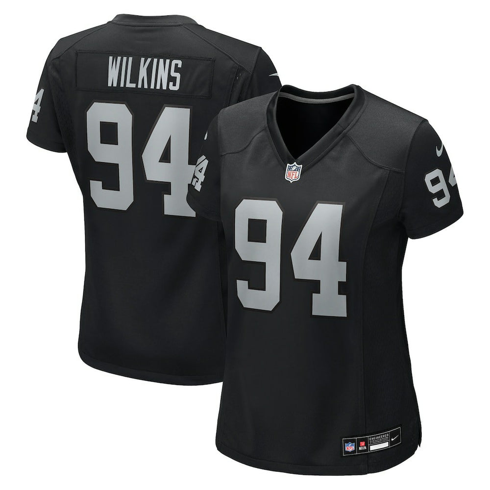 Christian Wilkins Las Vegas Raiders Women's Team Game Jersey - Black Jerseys