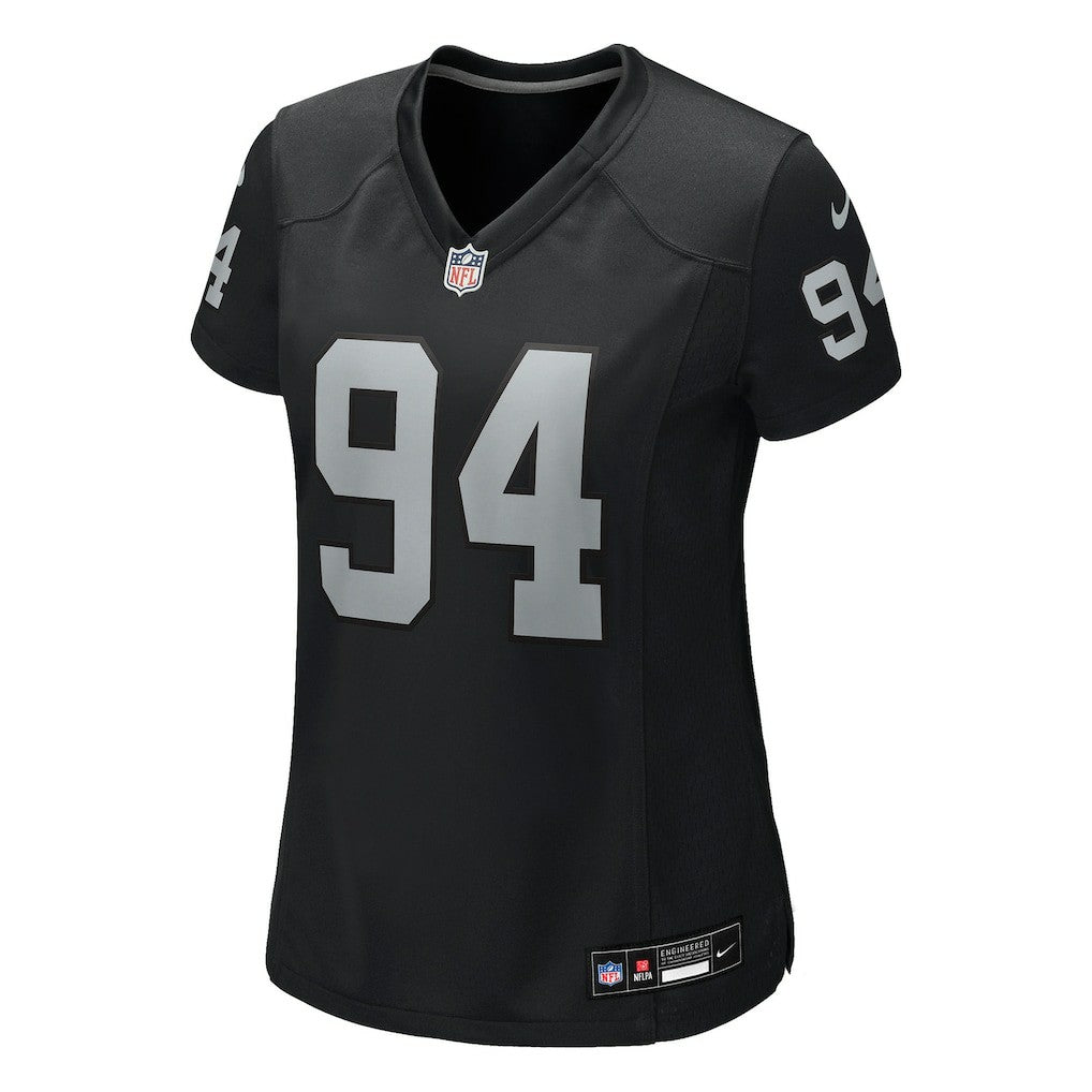 Christian Wilkins Las Vegas Raiders Women's Team Game Jersey - Black Jerseys