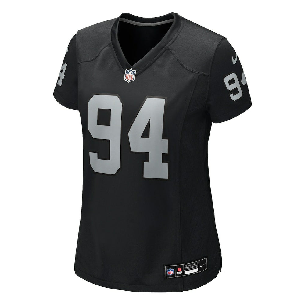 Christian Wilkins Las Vegas Raiders Women's Team Game Jersey - Black Jerseys