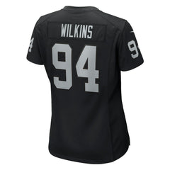 Christian Wilkins Las Vegas Raiders Women's Team Game Jersey - Black Jerseys
