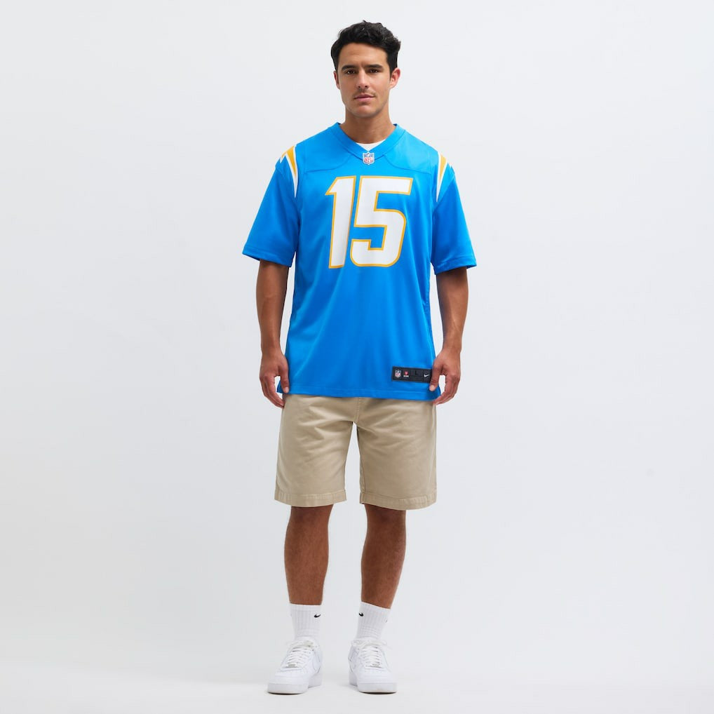 Ladd McConkey Los Angeles Chargers Player Game Jersey - Powder Blue Jerseys