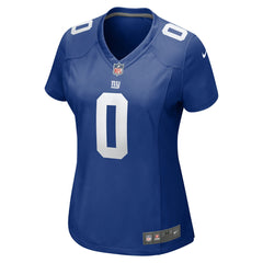 Brian Burns New York Giants Women's Game Player Jersey - Royal Jerseys