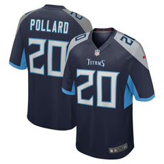 Tony Pollard Tennessee Titans Game Player Jersey - Navy Jerseys