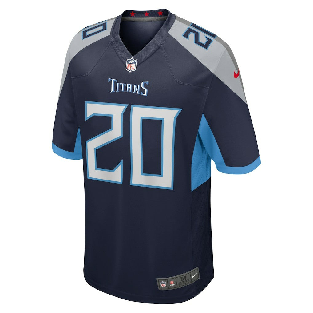 Tony Pollard Tennessee Titans Game Player Jersey - Navy Jerseys