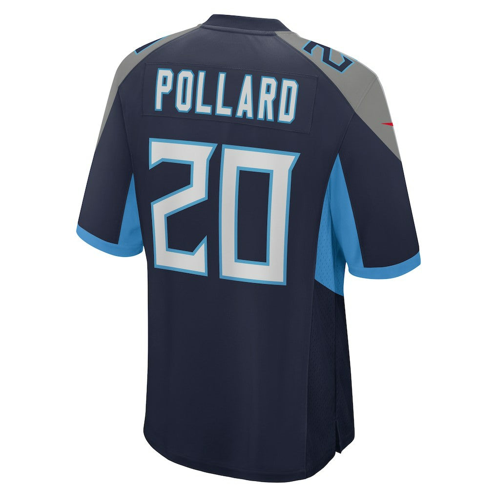 Tony Pollard Tennessee Titans Game Player Jersey - Navy Jerseys