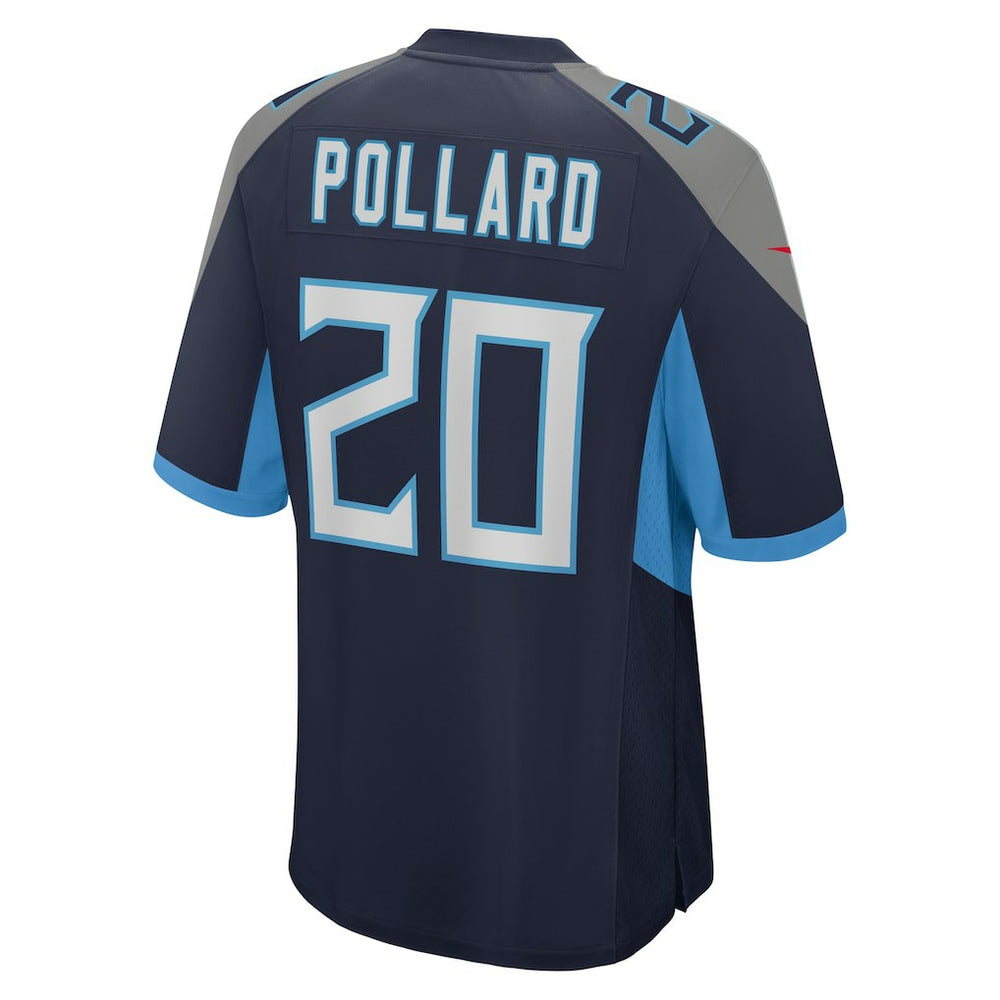 Tony Pollard Tennessee Titans Game Player Jersey - Navy Jerseys