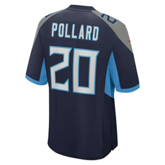 Tony Pollard Tennessee Titans Game Player Jersey - Navy Jerseys