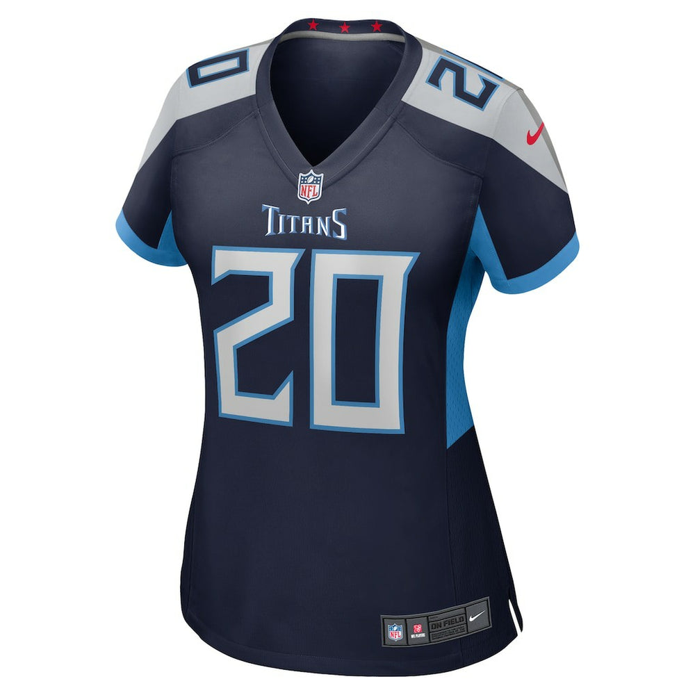 Tony Pollard Tennessee Titans Women's Game Player Jersey - Navy Jerseys