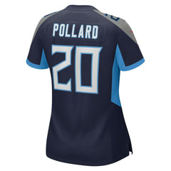 Tony Pollard Tennessee Titans Women's Game Player Jersey - Navy Jerseys