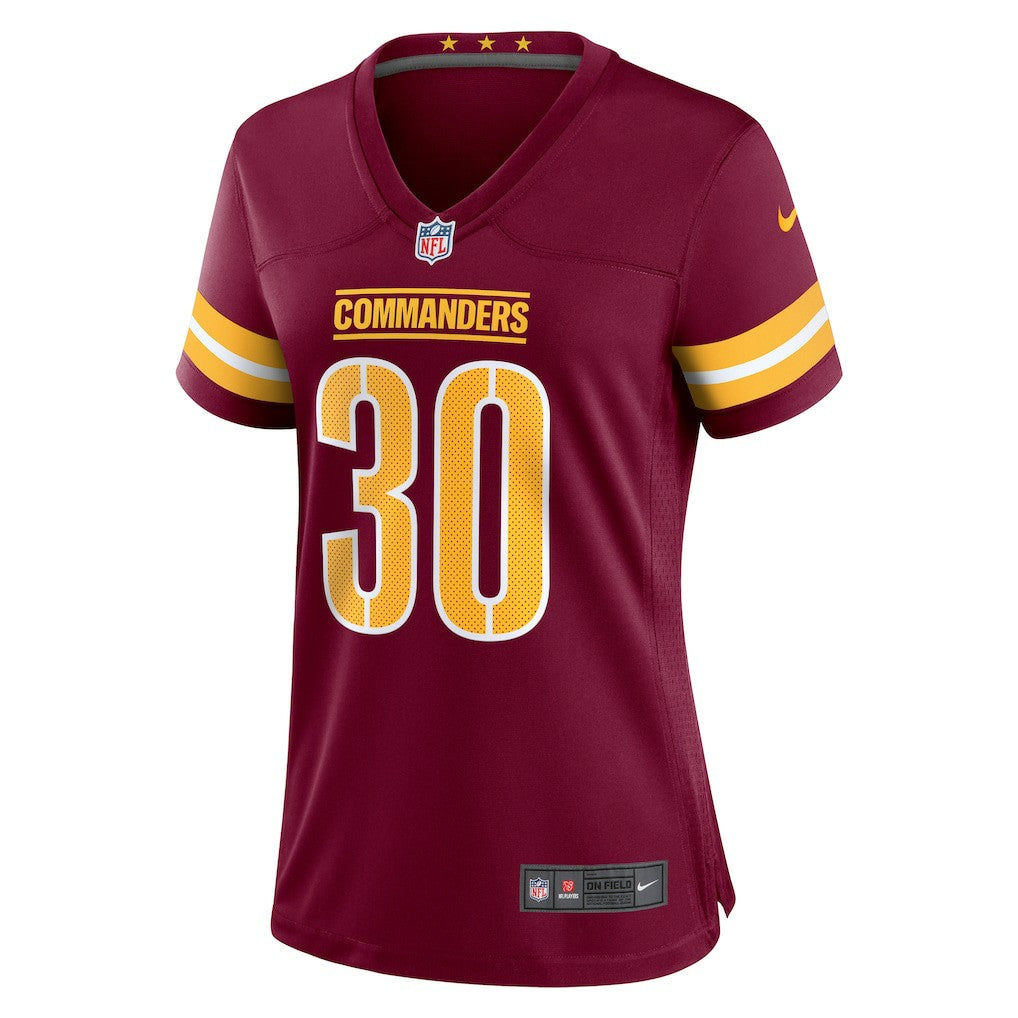 Austin Ekeler Washington Commanders Women's Game Player Jersey - Burgundy Jerseys