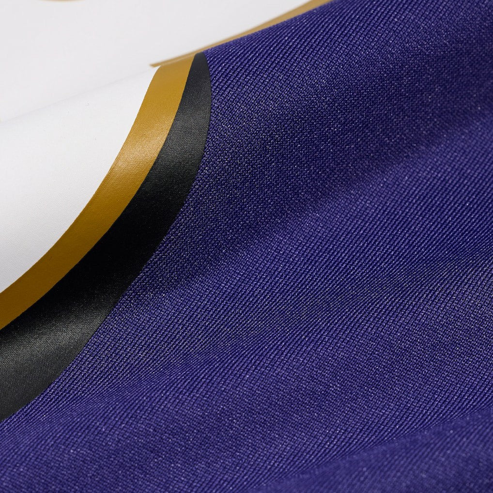 Malaki Starks Baltimore Ravens 2025 NFL Draft First Round Pick Game Jersey - Purple Jerseys