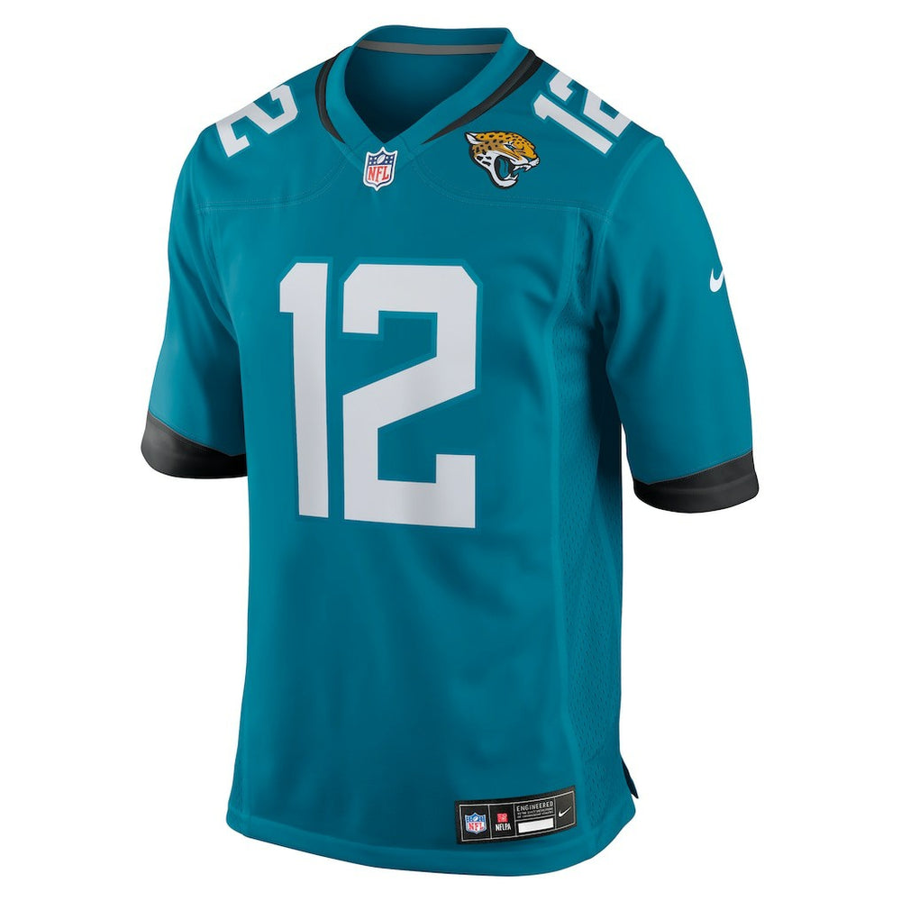 Travis Hunter Jacksonville Jaguars 2025 NFL Draft First Round Pick Game Jersey - Teal Jerseys