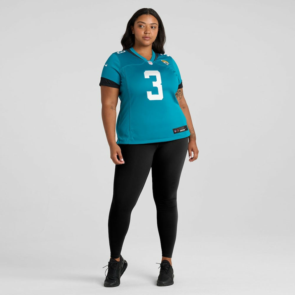 Jakobi Meyers Jacksonville Jaguars Women's Team Game Jersey - Teal Jerseys