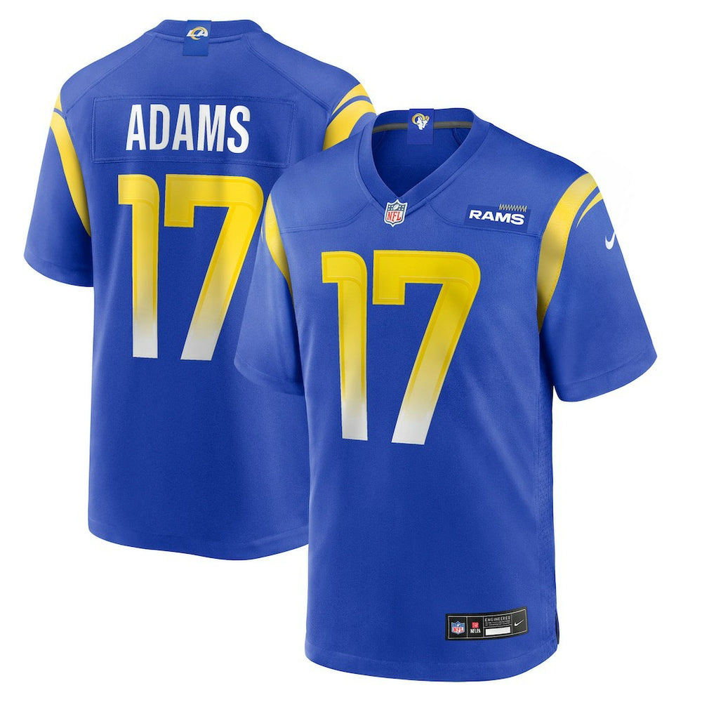 Davante Adams Los Angeles Rams Game Player Jersey - Royal Jerseys