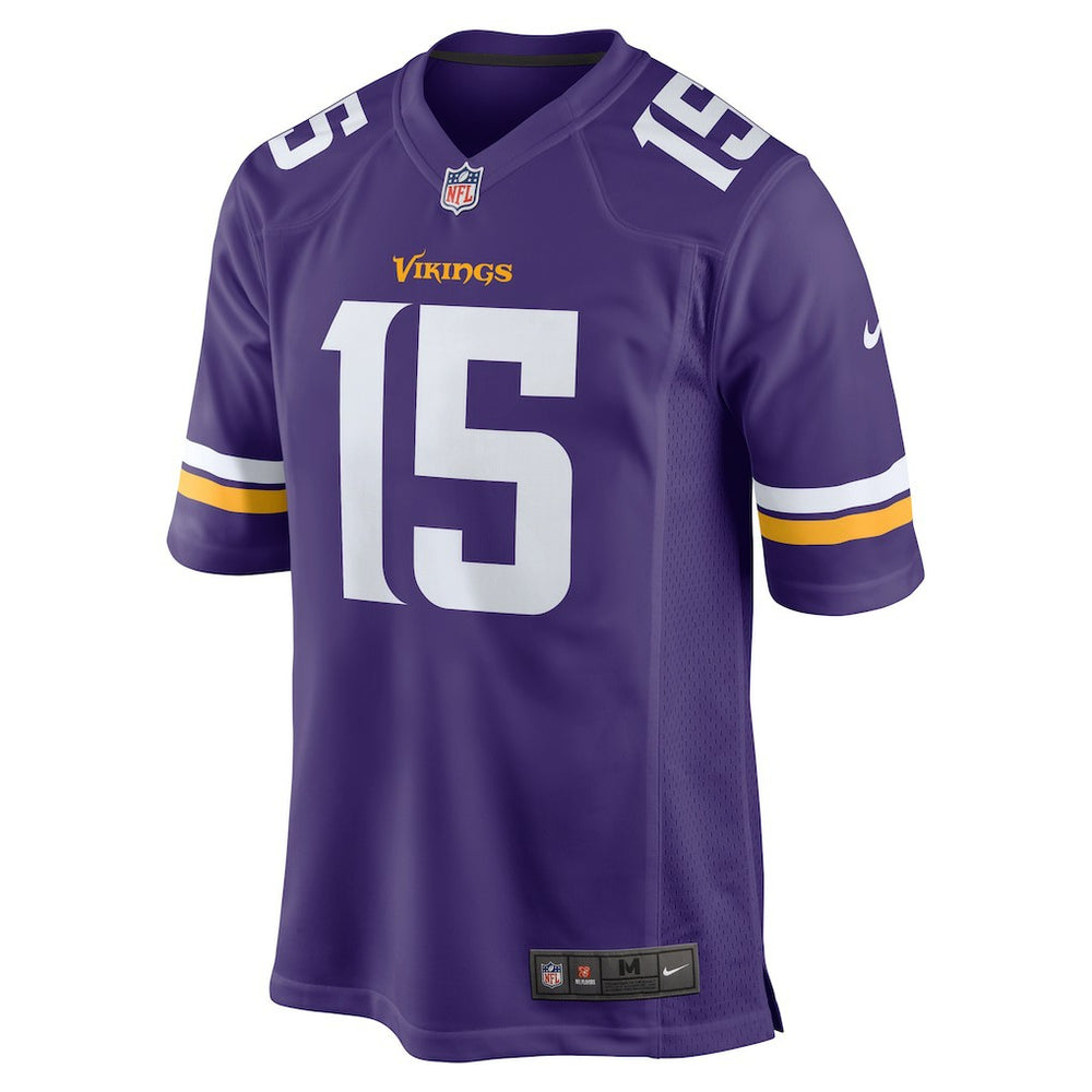 Dallas Turner Minnesota Vikings Player Game Jersey - Purple Jerseys