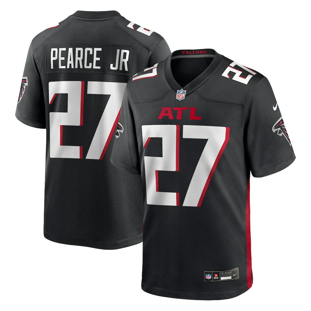 James Pearce Jr. Atlanta Falcons 2025 NFL Draft First Round Pick Game Player Jersey - Black Jerseys
