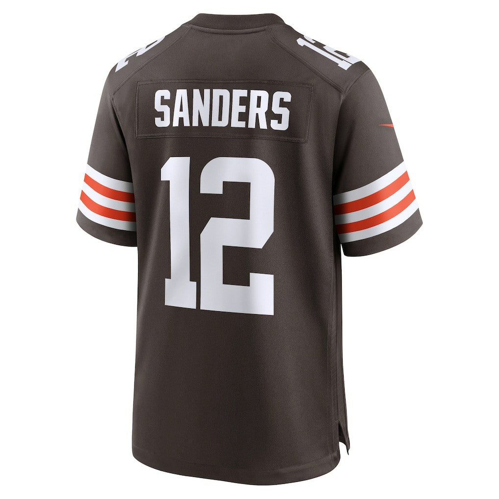 Shedeur Sanders Cleveland Browns 2025 NFL Draft Game Jersey - Brown Jerseys
