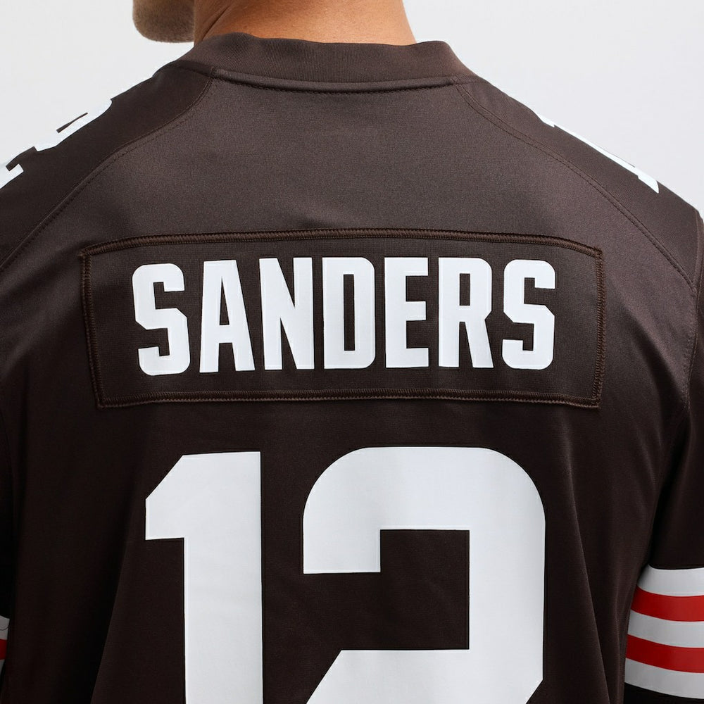 Shedeur Sanders Cleveland Browns 2025 NFL Draft Game Jersey - Brown Jerseys