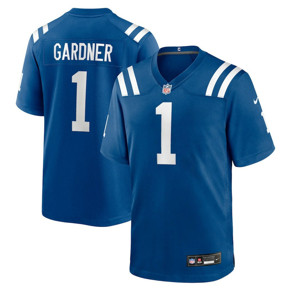 Ahmad Sauce Gardner Indianapolis Colts Team Game Jersey - Royal Jerseys