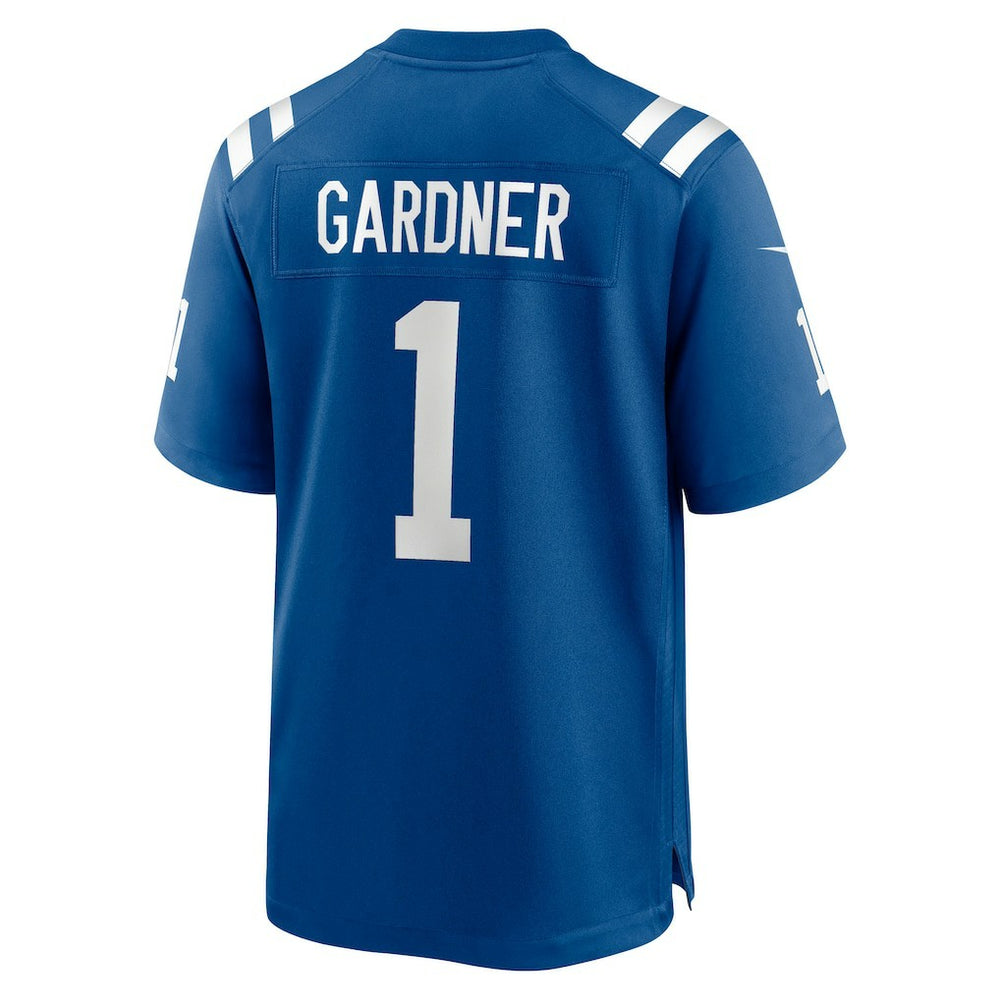 Ahmad Sauce Gardner Indianapolis Colts Team Game Jersey - Royal Jerseys