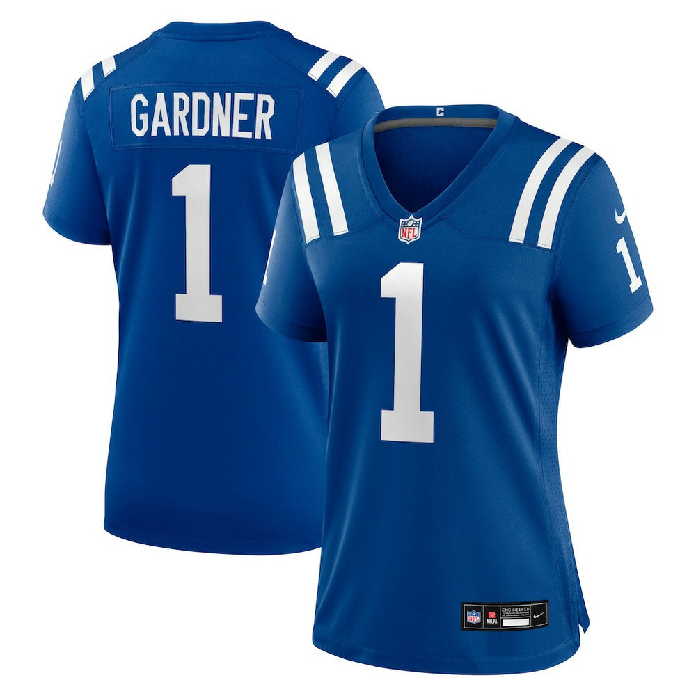 Ahmad Sauce Gardner Indianapolis Colts Women's Team Game Jersey - Royal Jerseys